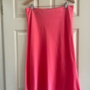 J. Crew thick satin Skirt